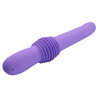 Pretty Love Gode avec poussée Pazuzu 15 x 3.5 cm Violet